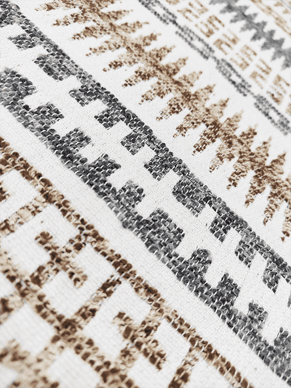 Deka série zábradlí dvojité C polyesterové bavlněné domácí textilie